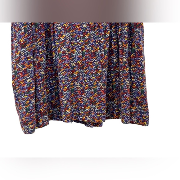 Women’s Anthropologie Maeve Lila Pintuck Multicolor Sleeveless Tank Top: Medium - Picture 6 of 12